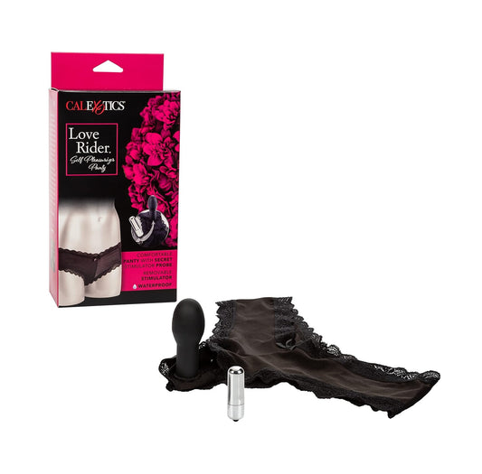 Calexotics Love Rider Self Pleasurizer - Vibrating Probe Panties