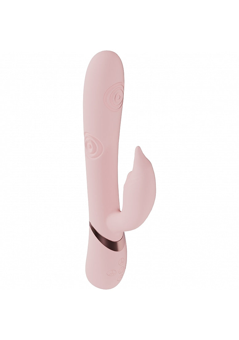 Shots Toys | VIVE Pallina Triple Motor G-Spot Vibrating Tapping Beads Clit Stimulator Pink