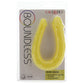 Calexotics Boundless™ AC/DC Double Ended Dong Dildo Yellow