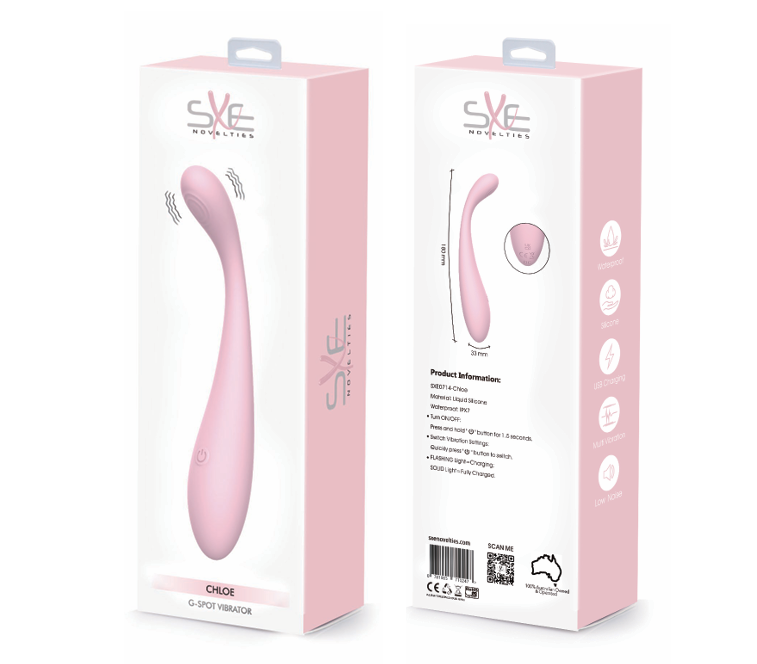 SXE Chloe - Slim Curve G-Spot Vibrator