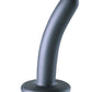 Shots Toys | OUCH! Smooth G-Spot Dildo - 5" / 12 cm - Gun Metal