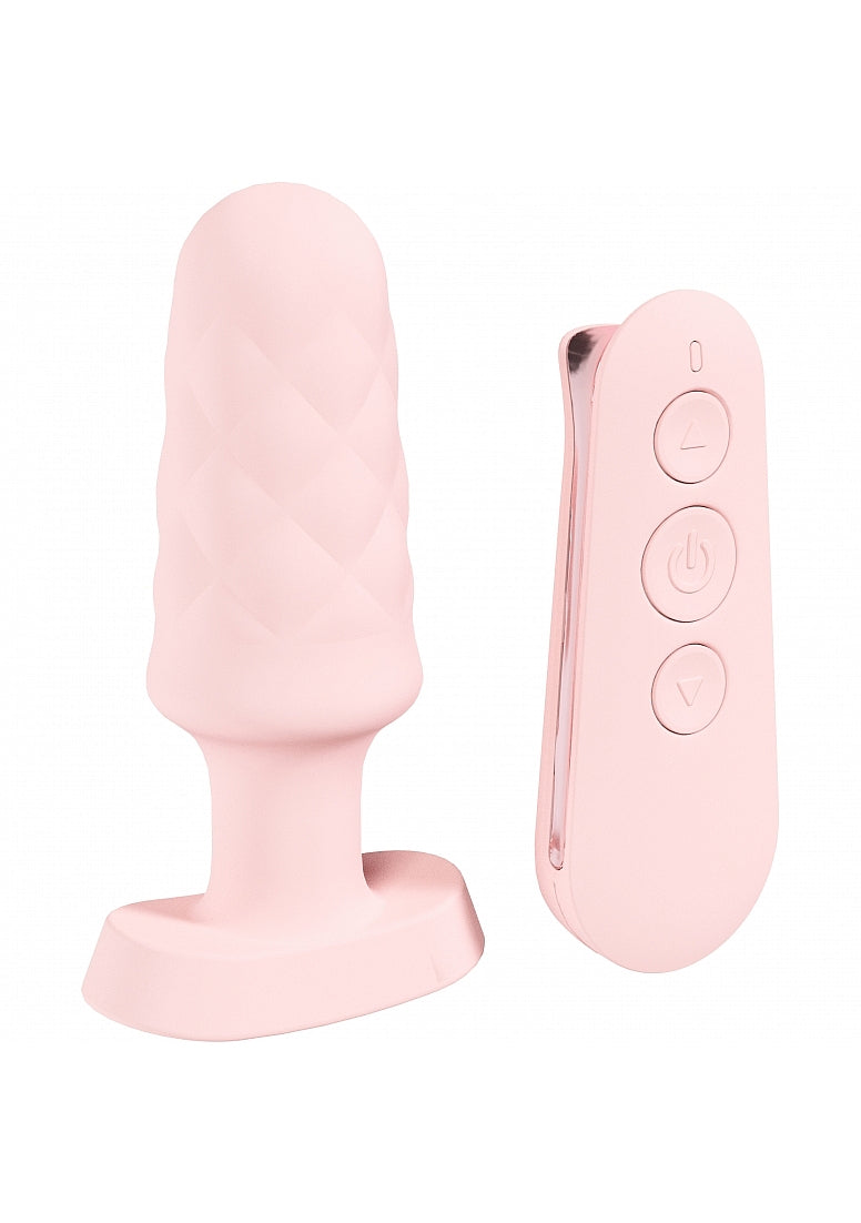 Shots Toys | LOVELINE Velvet - Remote Control Vibrating Plug - Pink