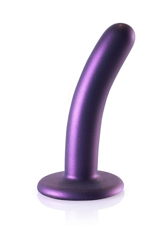 Shots Toys | OUCH! Smooth G-Spot Dildo - 5" / 12 cm - Metallic Purple