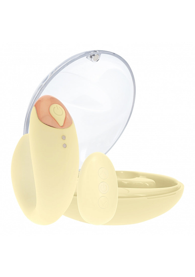 Shots Toys | LOVELINE Daydream - Remote Control 2in1 G-Spot and Clitoral Vibrator - Yellow