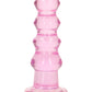 Shots Toys | REALROCK Crystal Clear 5.5" Curvy Dildo/Plug - Pink