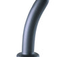 Shots Toys | OUCH! Smooth G-Spot Dildo - 7" / 17 cm - Gun Metal
