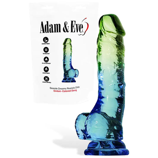 Adam & Eve SENSUAL SEASIDE 8.5" Dildo