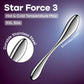 Satisfyer Star Force 3 - Chrome Steel 27cm Dildo