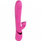 Shots Toys | VIVE Fiore Triple Motor G-Spot Air Wave Vibrating Tapping Flared Clit Stimulator Pink