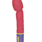 Excellent Power | Bold Around 7" Vibrator With Varicolored Control (Red)