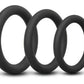 COTR | B-Vibe Snug Ring Lite - 3-Pack Snug Fit Silicone Cock Ring