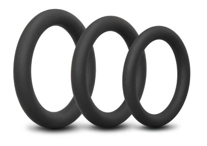 COTR | B-Vibe Snug Ring Lite - 3-Pack Snug Fit Silicone Cock Ring