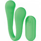 Shots Toys | LOVELINE FlexEase - Remote Controlled Flexible Dual Ended Vibrator - Green