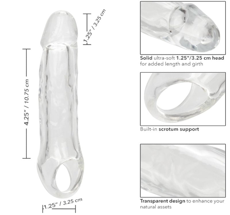 Calexotics Performance Maxx Clear Extension 5.5"