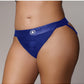 Shots Toys | OUCH! Vibrating Strap-on Panty Harness with Open Back - Royal Blue - Size XL/XXL