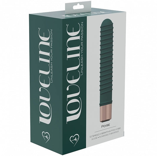 Shots Toys | LOVELINE Poise - Mini Vibrator - Forest Green