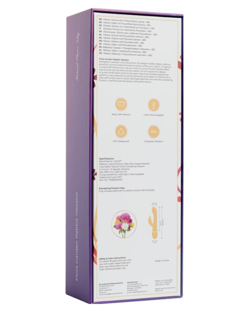 Loviss Flora Garden Rabbit Vibrator
