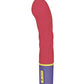 Excellent Power | Bold Around 7" Vibrator With Varicolored Control (Red)