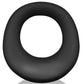 Hunkyjunk Expander Slimmer Scoop Style Cockring Black Fog