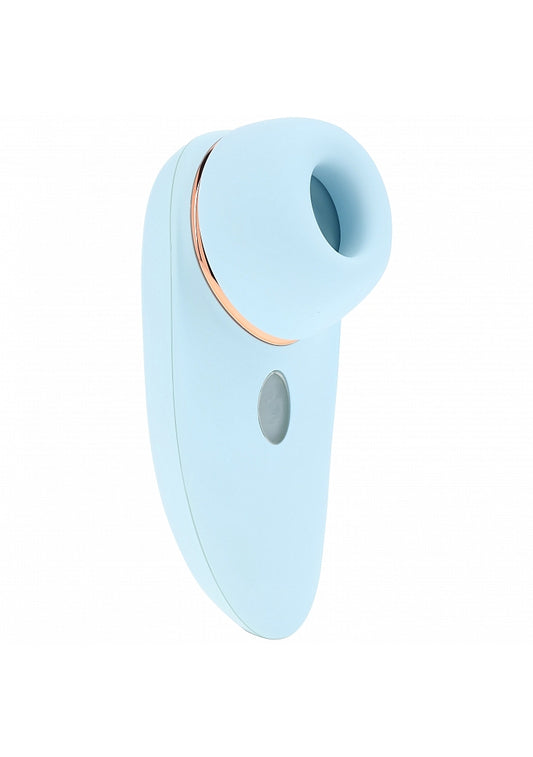 Shots Toys | LOVELINE Aurie - AirTapTech Tapping and Sucking Vibrator - Blue