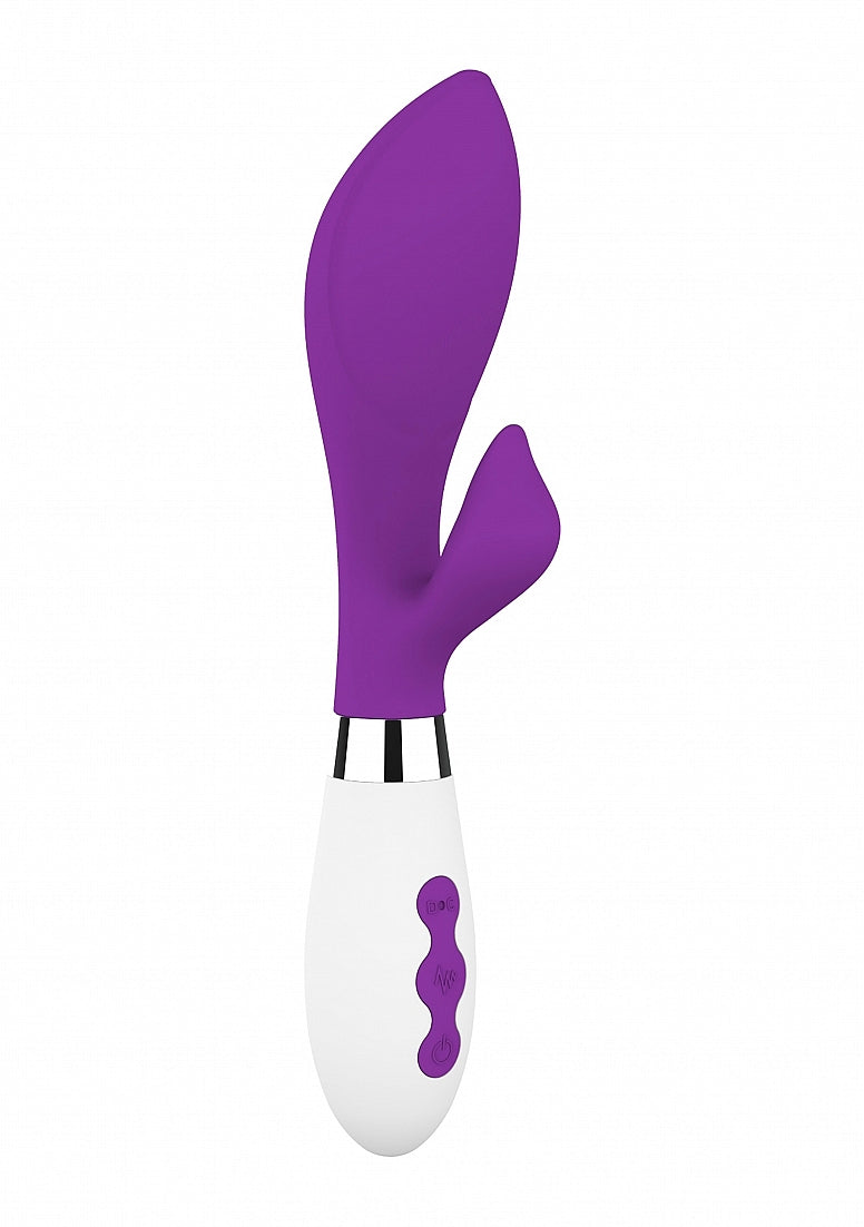 Shots Toys | Luna Achelois Rechargeable 10 Speed Rabbit Vibrator Purple