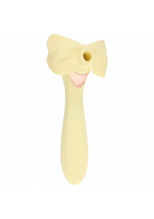 Shots Toys | LOVELINE Darling - AirTapTech Tapping Sucking Vibrator - Yellow