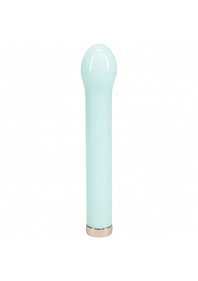 Shots Toys | LOVELINE Celestia - 6.3" Bulb Tip Glass Vibrator - Green