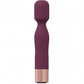 LOVELINE Glamour - Burgundy 14.4cm USB Rechargeable Massage Wand Vibrator