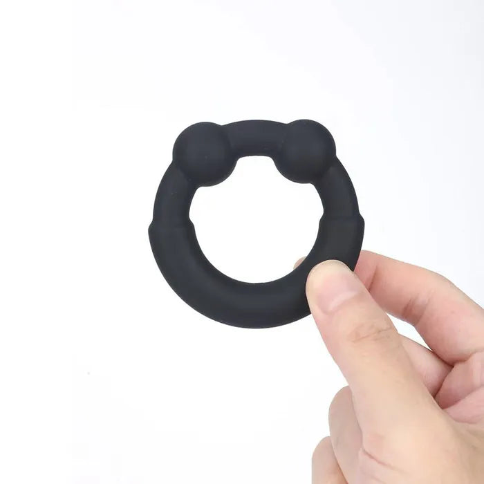 Maia Toys | Maia AXEL - Black Beaded Cock Ring