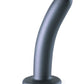 Shots Toys | OUCH! Smooth G-Spot Dildo - 6" / 14.5 cm - Gun Metal