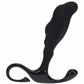 Shots Toys | LEVELZ - Rippled with Hard Loop Silicone Prostate Massager - L - Black