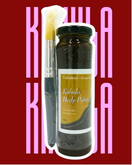 Valentino's Kahlua Chocolate Edible Body Paint 185g - Made in Australia