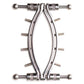 Master Series Spread 'Em Poker Labia Clamp with Adjustable Pressure Screws