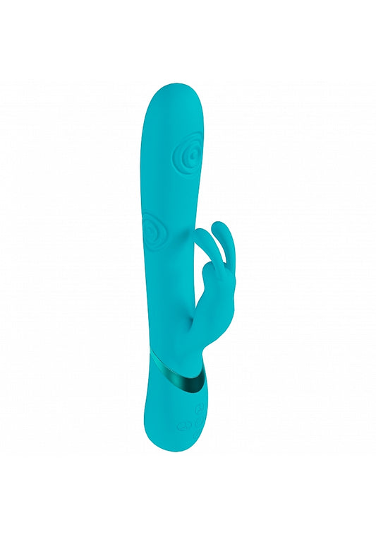 Shots Toys | VIVE Mimi Triple Motor G-Spot Tapping Rabbit Vibrator Blue