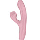Satisfyer Pro+ Air Pulse G-Spot Vibrator Battery Series Rosa