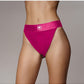 Shots Toys | OUCH! Vibrating Strap-on Panty Harness with Open Back - Pink - Size XS/S