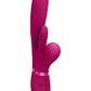 Shots Toys | VIVE Kura Thrusting G-Spot Vibrator Flapping Tongue & Pulse Wave Pink