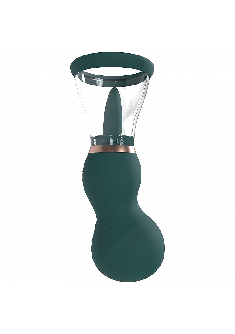 Shots Toys | PUMPED Sensual Auto Vulva & Breast Pump - Green