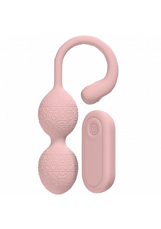 Shots Toys | LOVELINE PelviFit - Remote Control Beads Kegel Vibrator - Pink