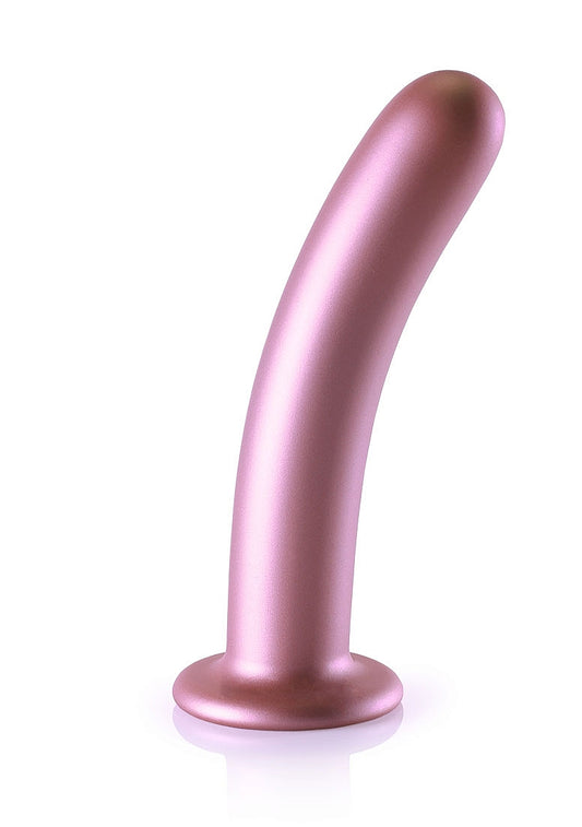 Shots Toys | OUCH! Smooth G-Spot Dildo - 7" / 17 cm - Rose Gold