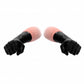 Shots Toys | Fist-It Latex Short Black Fisting Gloves