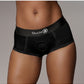 Shots Toys | OUCH! Vibrating Strap-on Boxer - Black - Size M/L