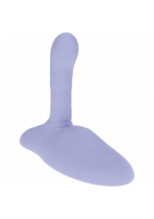 Shots Toys | LOVELINE Satisfaction - Grinder Thrusting Pulse Wave Vibrating Pad - Purple