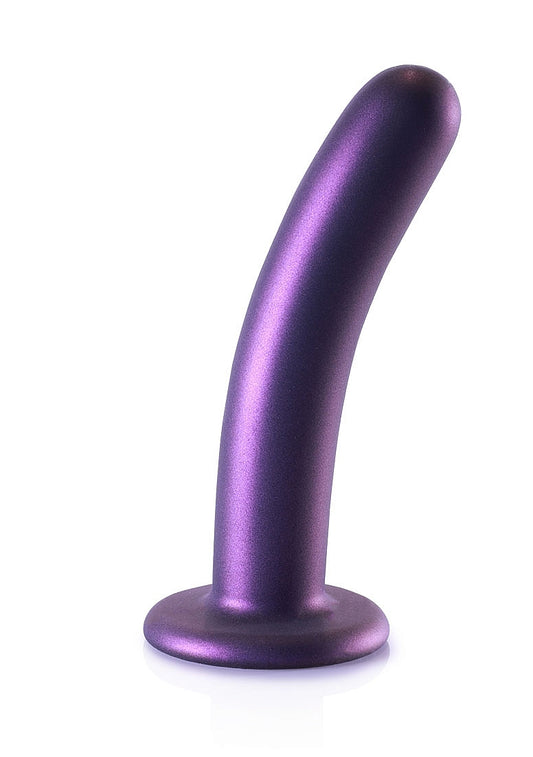 Shots Toys | OUCH! Smooth G-Spot Dildo - 6" / 14.5 cm - Metallic Purple