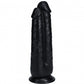Shots Toys | REALROCK - Two in One 7"/8" Realistic Dildo - Black
