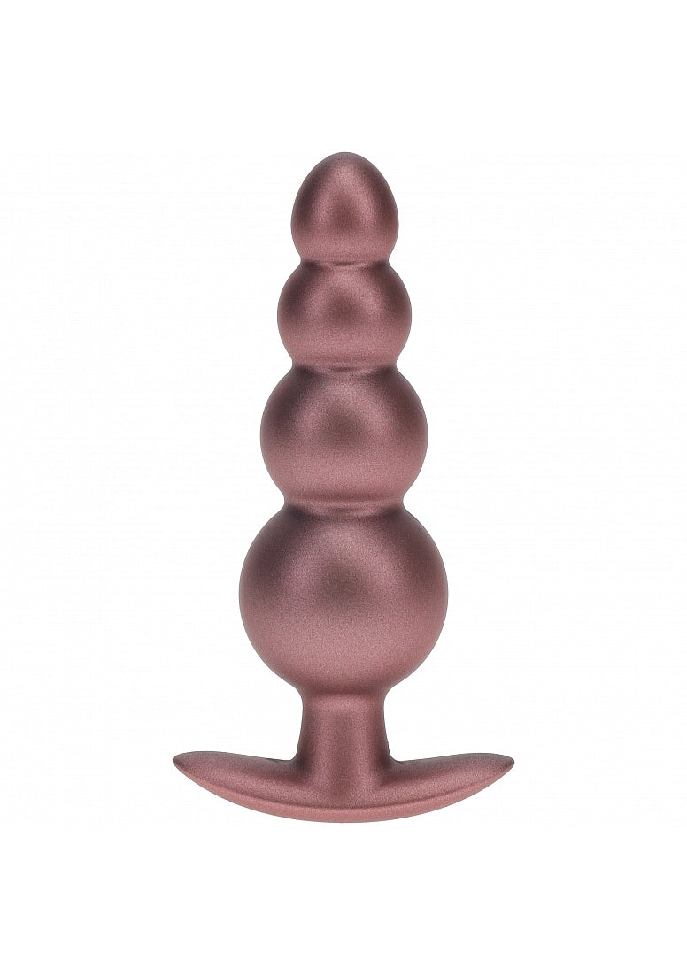 Shots Toys | OUCH! Beaded Anal Plug -  Rose Gold