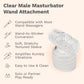Le Wand Clear Male Masturbator Wand Attachment