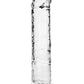 Shots Toys | REALROCK Crystal Clear 8" Straight Dildo No Balls - Translucent