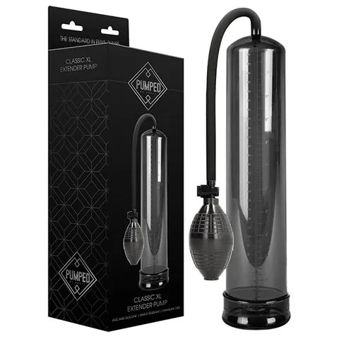 Shots Toys | PUMPED Classic XL Extender Penis Pump - Black
