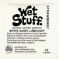 Wet Stuff Strawberry Water Based Lubricant Sample Travel Sachets 4g (100 Pack)